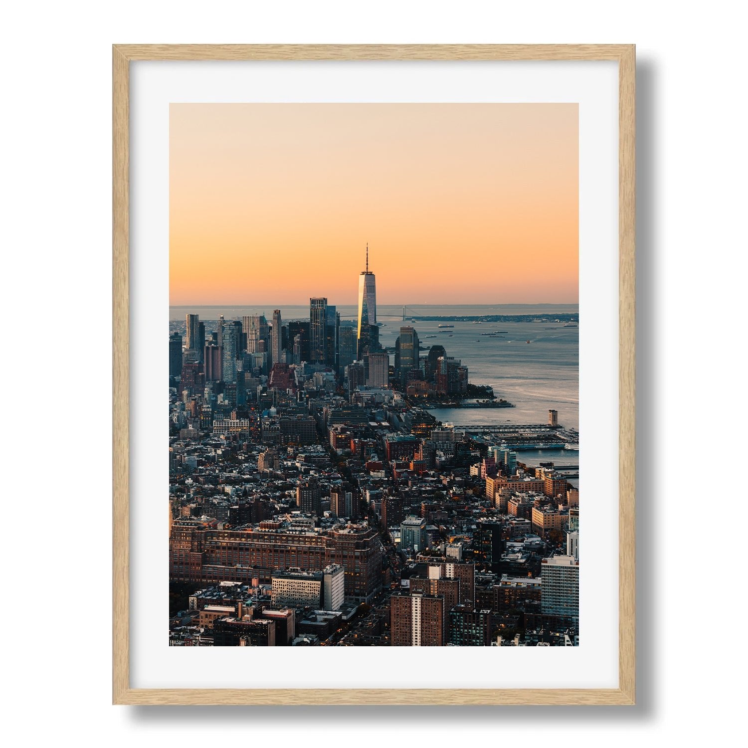 Downtown Manhattan Sunrise - Peter Yan Studio