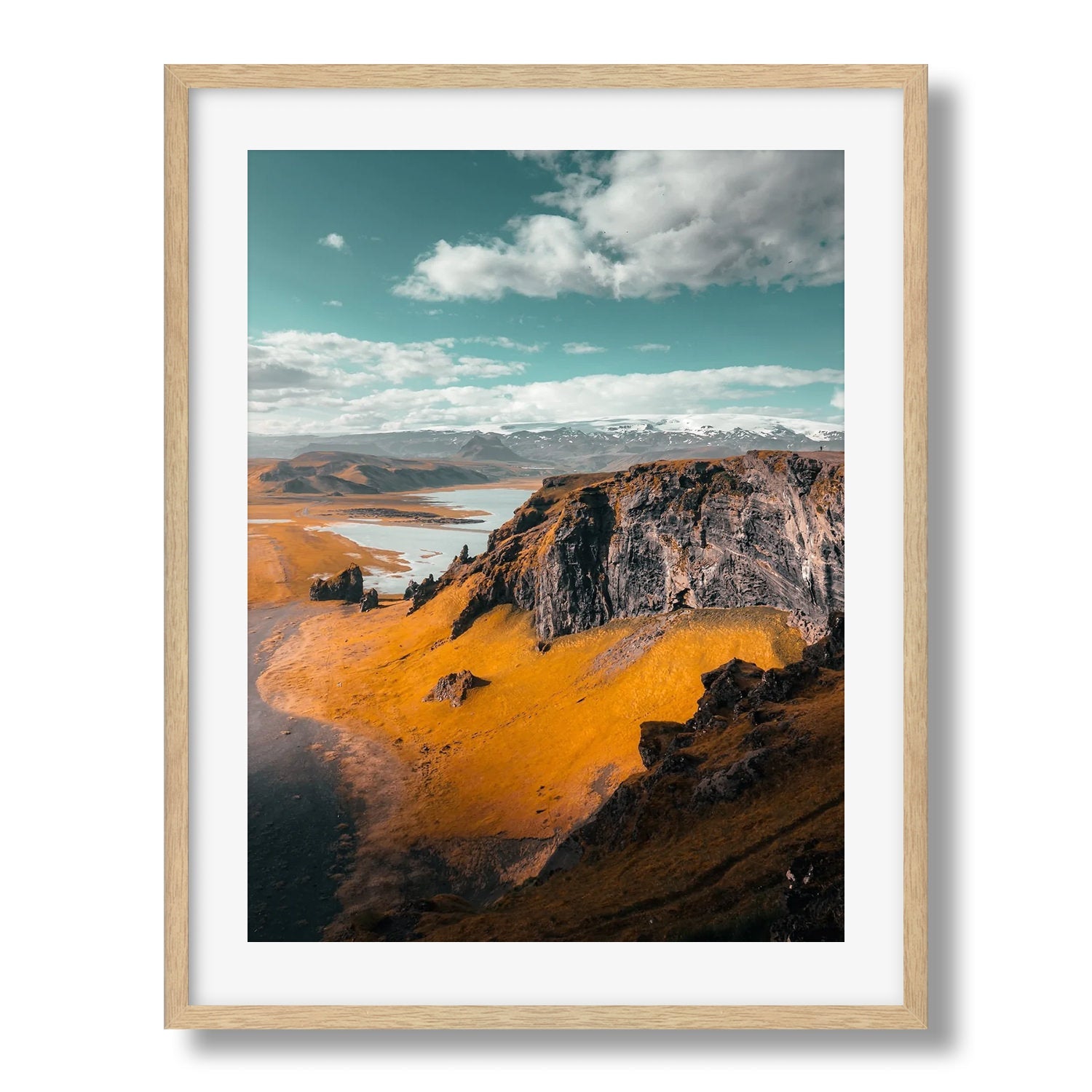 Dyrhólaey Iceland - Peter Yan Studio Framed Photo Print Wall Art