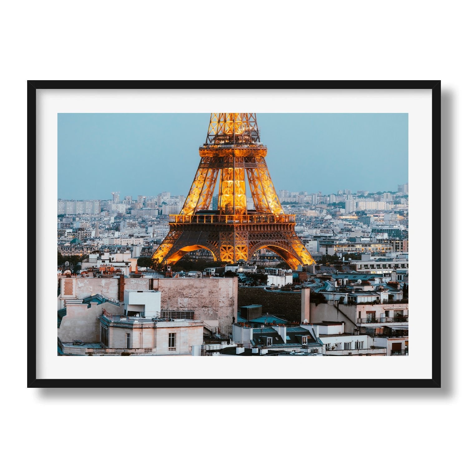 Eiffel Tower at Night in Paris I - Peter Yan Studio