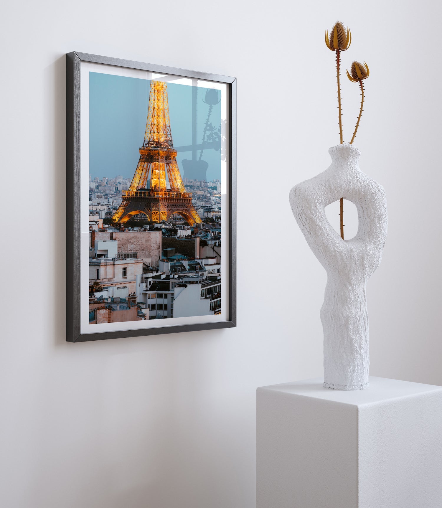 Eiffel Tower at Night in Paris II - Peter Yan Studio