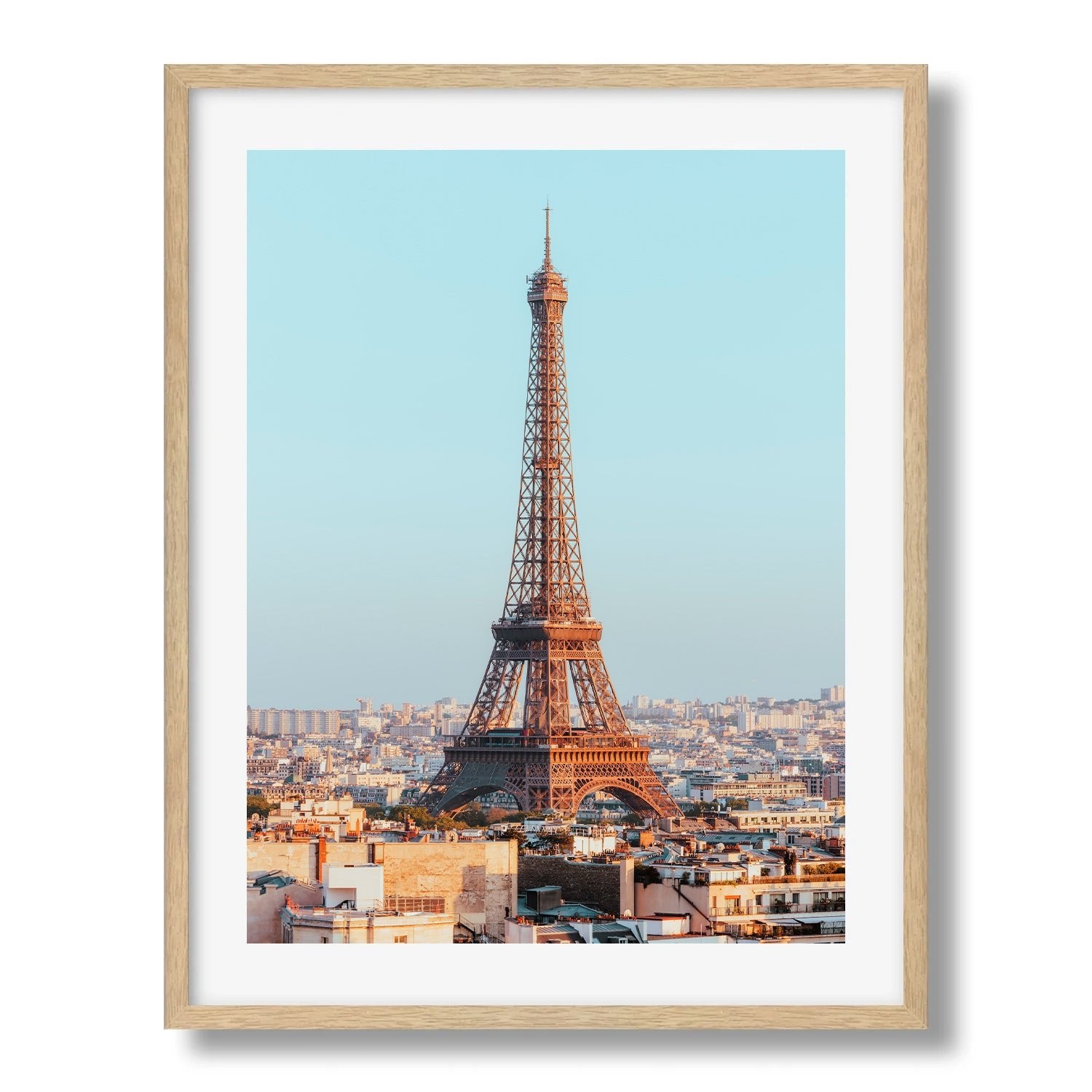 Eiffel Tower Paris Sunset I - Peter Yan Studio Framed Photo Print Wall Art
