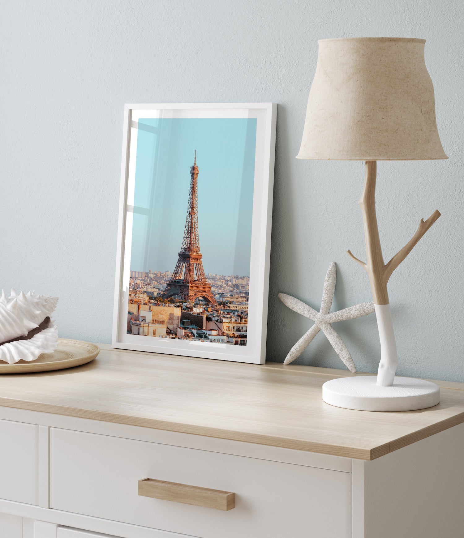 Eiffel Tower Paris Sunset I - Peter Yan Studio Framed Photo Print Wall Art