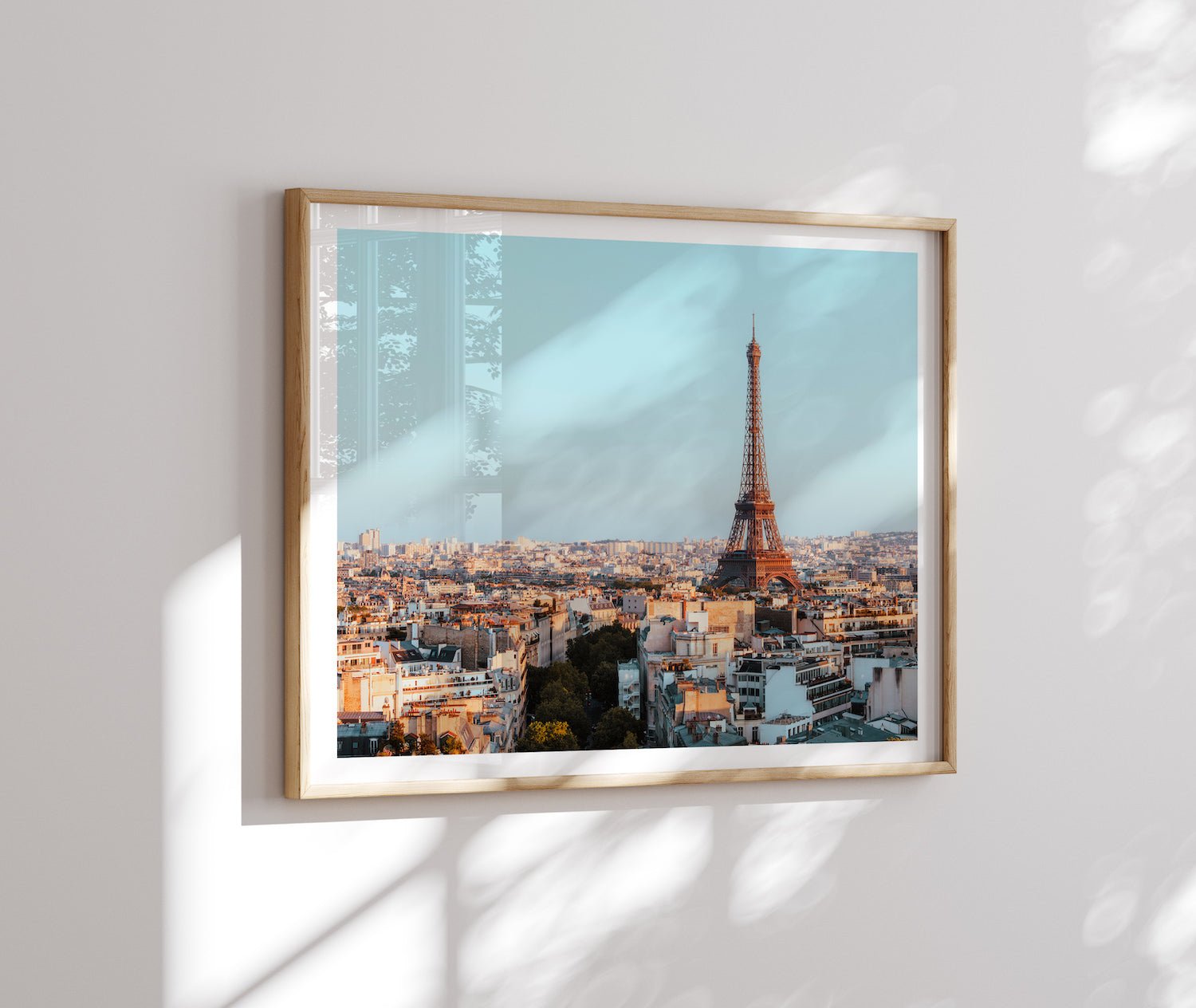 Eiffel Tower Paris Sunset II - Peter Yan Studio Framed Photo Print Wall Art