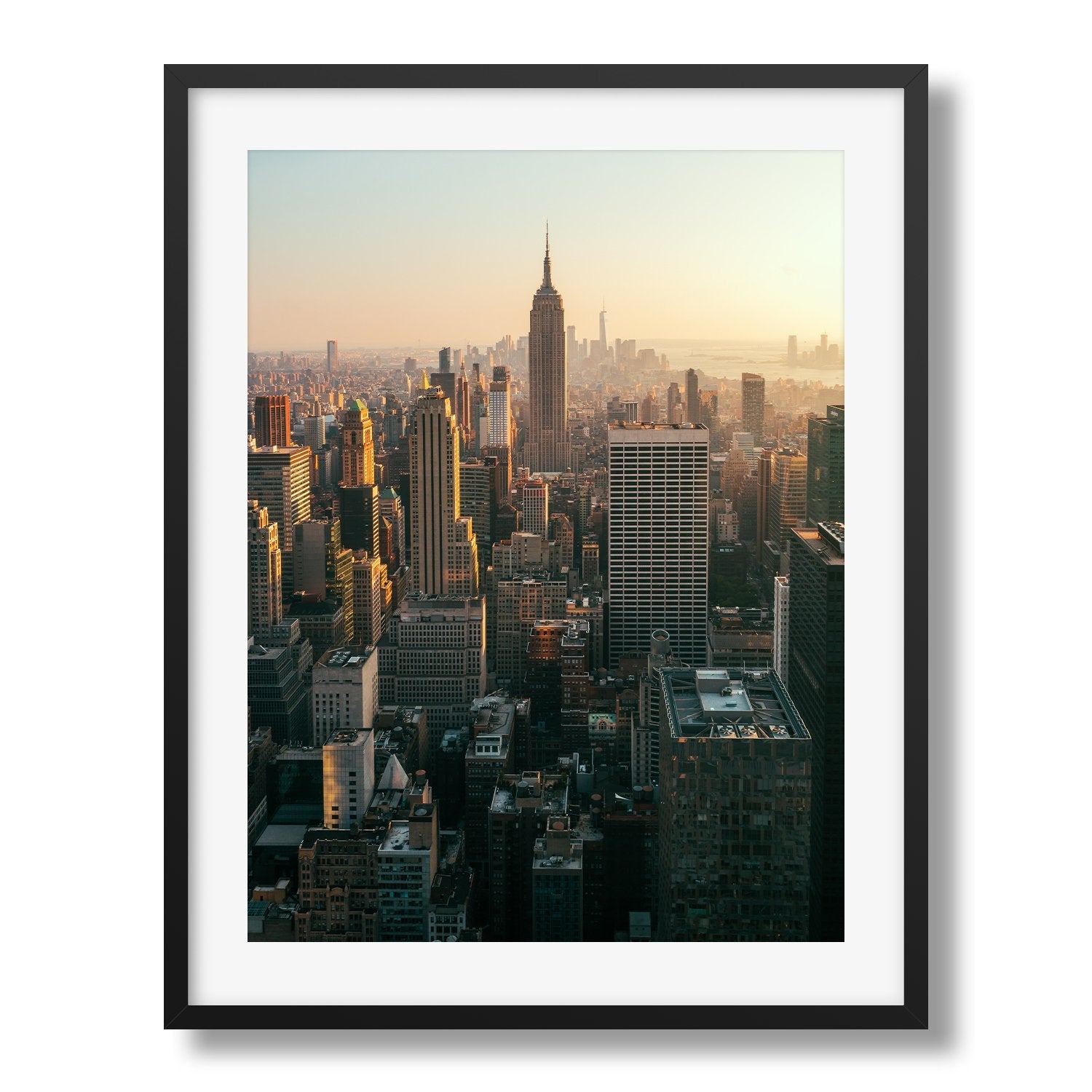 Empire State New York City - Peter Yan Studio Framed Photo Print Wall Art