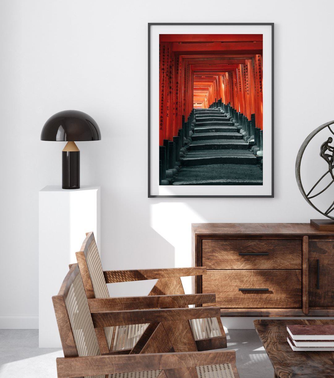 Fushimi Inari Shrine Torii Gates | Premium Framed Print - Peter Yan Studio