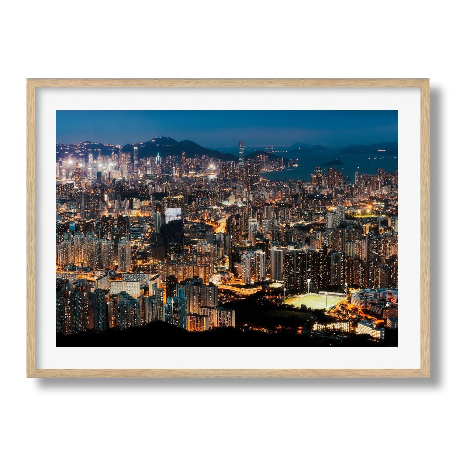 Hong Kong Blue Hour From Kowloon Peak II - Peter Yan Studio