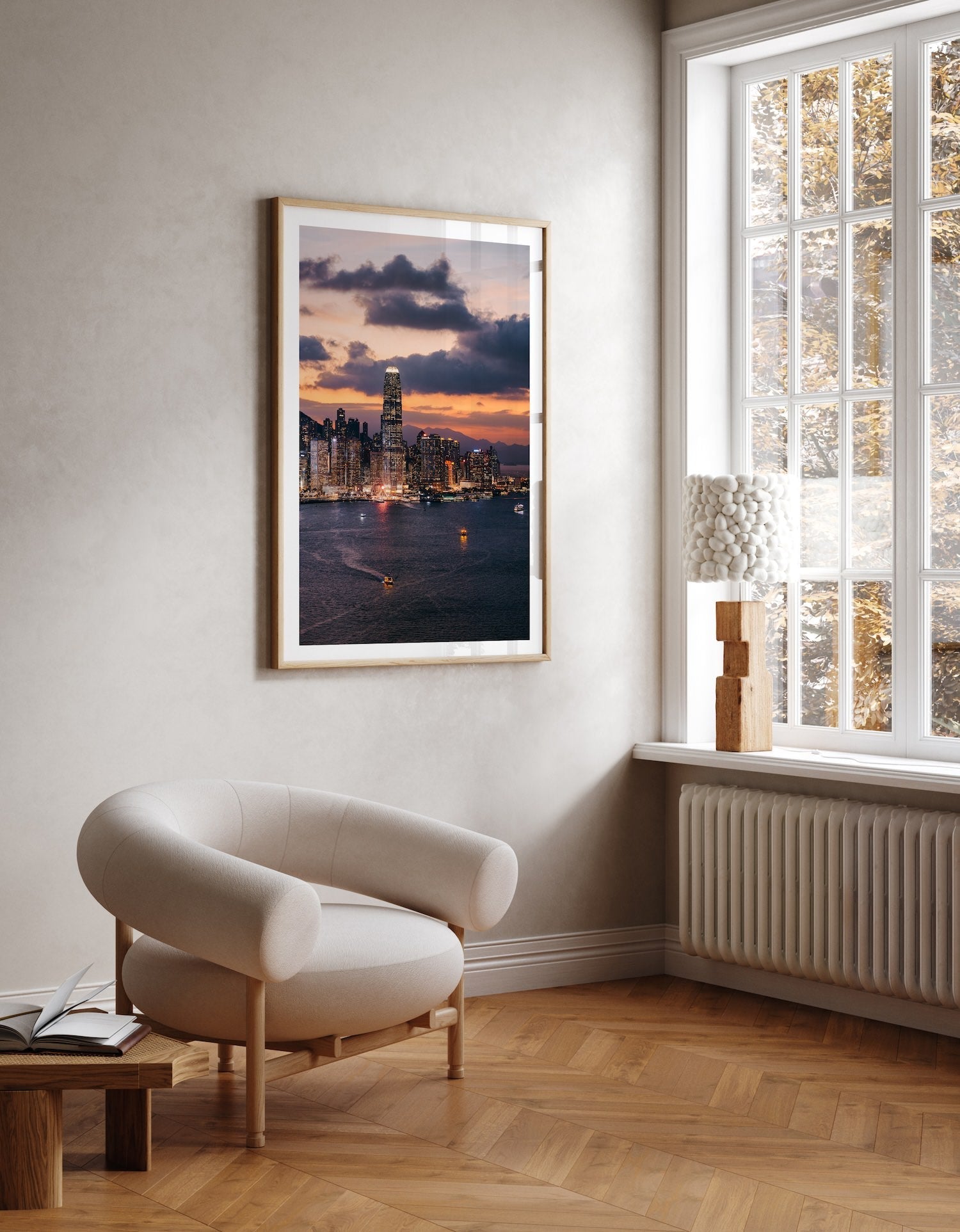 Hong Kong Central Sunset II - Peter Yan Studio Framed Photo Print Wall Art