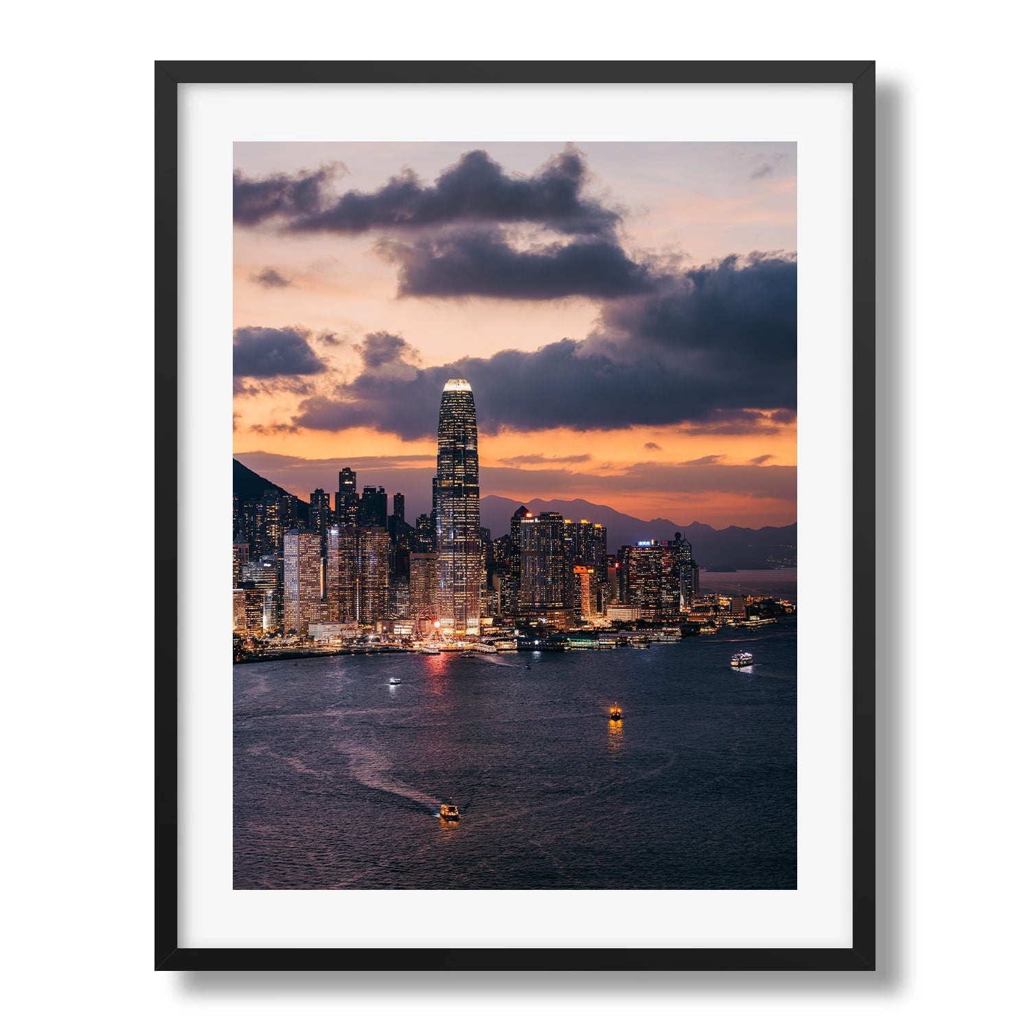 Hong Kong Central Sunset II - Peter Yan Studio