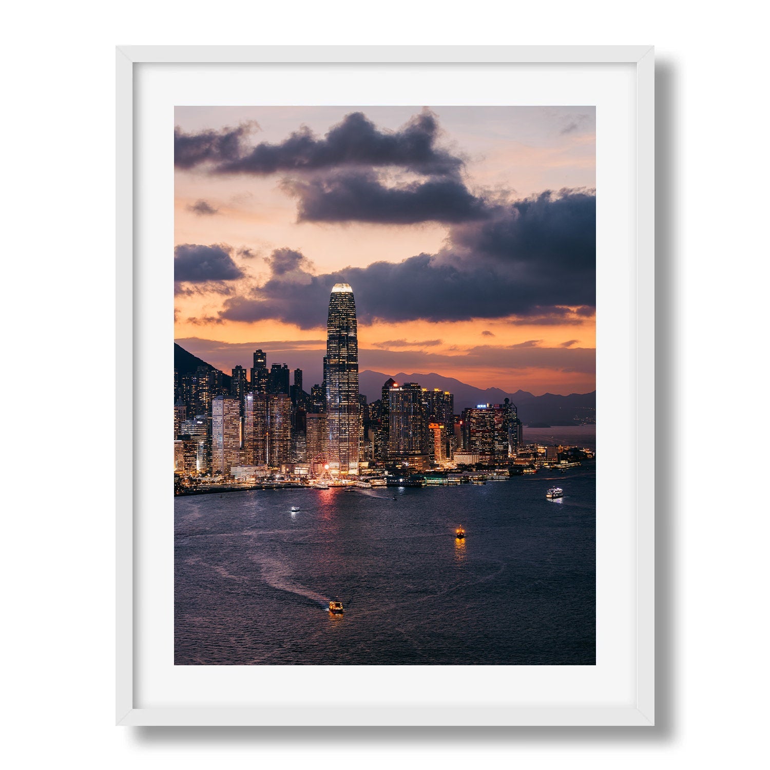 Hong Kong Central Sunset II - Peter Yan Studio