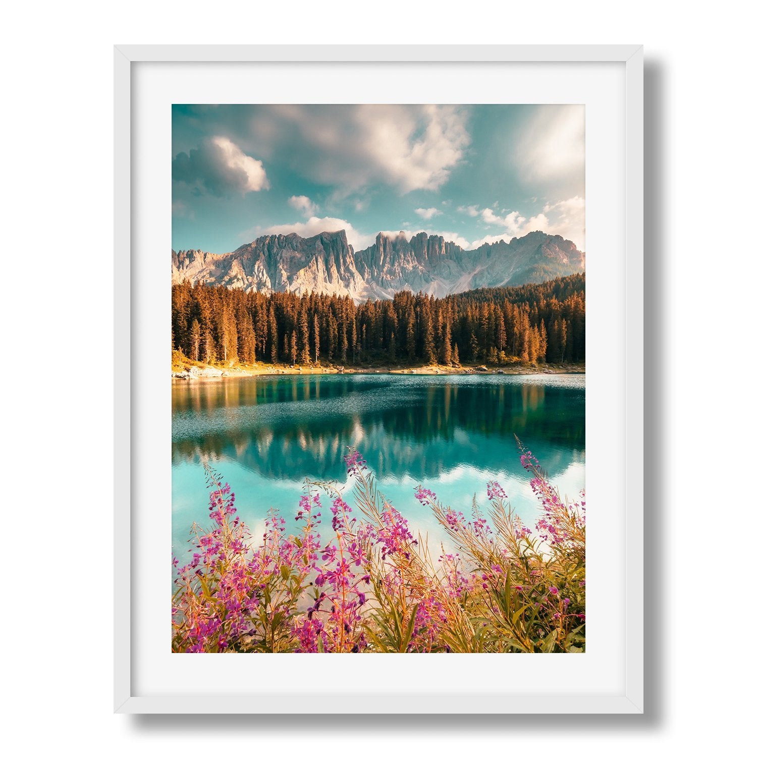 Lago di Carezza | Premium Framed Print - Peter Yan Studio