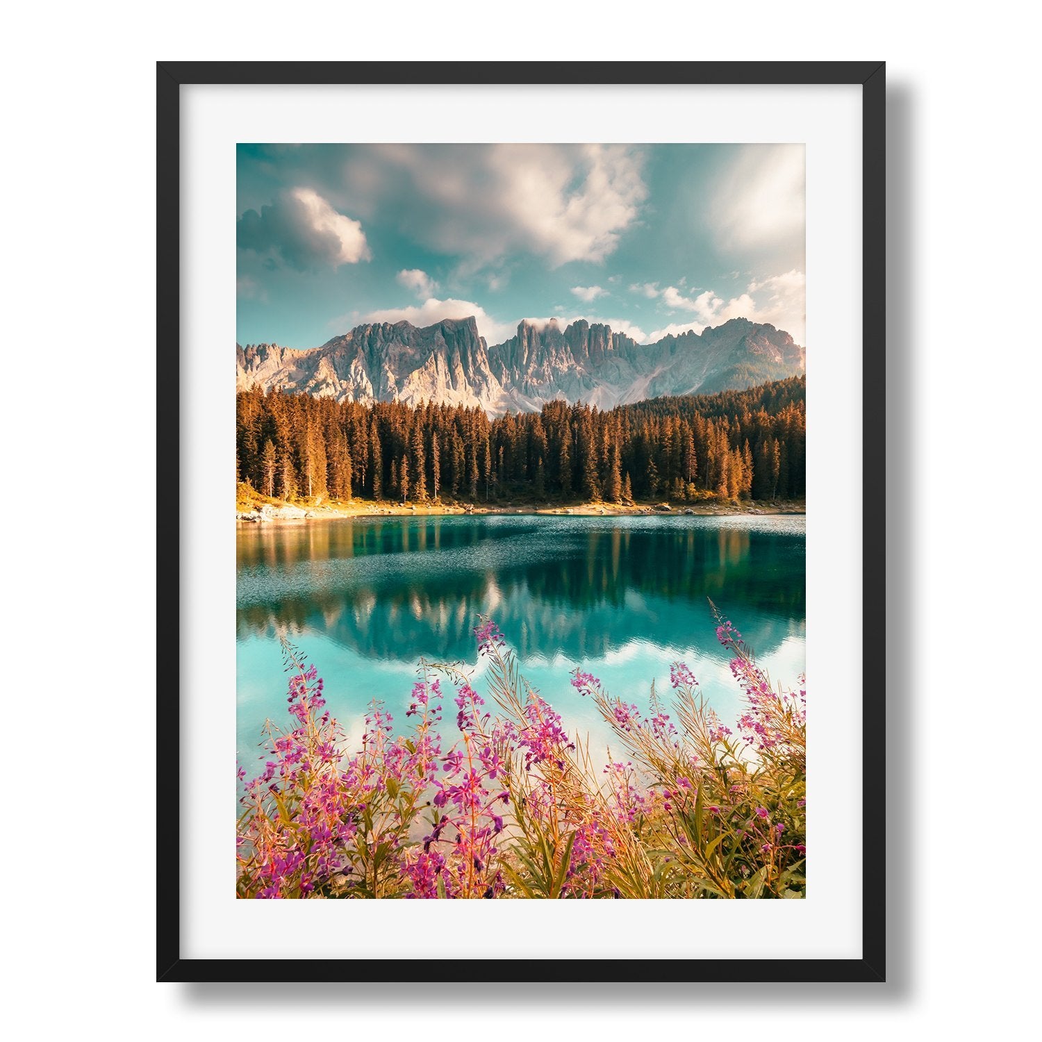 Lago di Carezza - Peter Yan Studio Framed Photo Print Wall Art