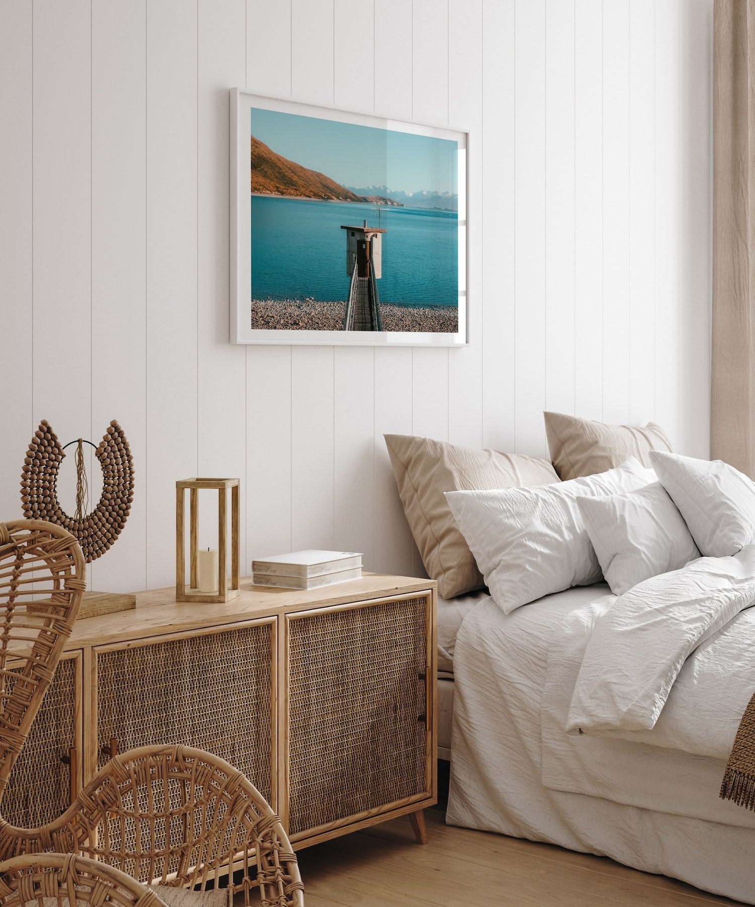 Lake Tekapo Overlook - Peter Yan Studio Framed Photo Print Wall Art