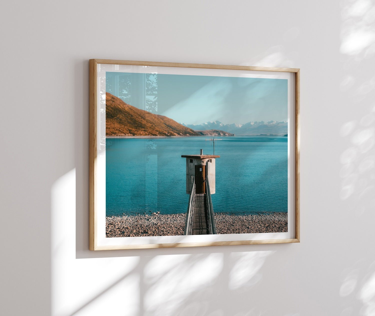 Lake Tekapo Overlook - Peter Yan Studio Framed Photo Print Wall Art
