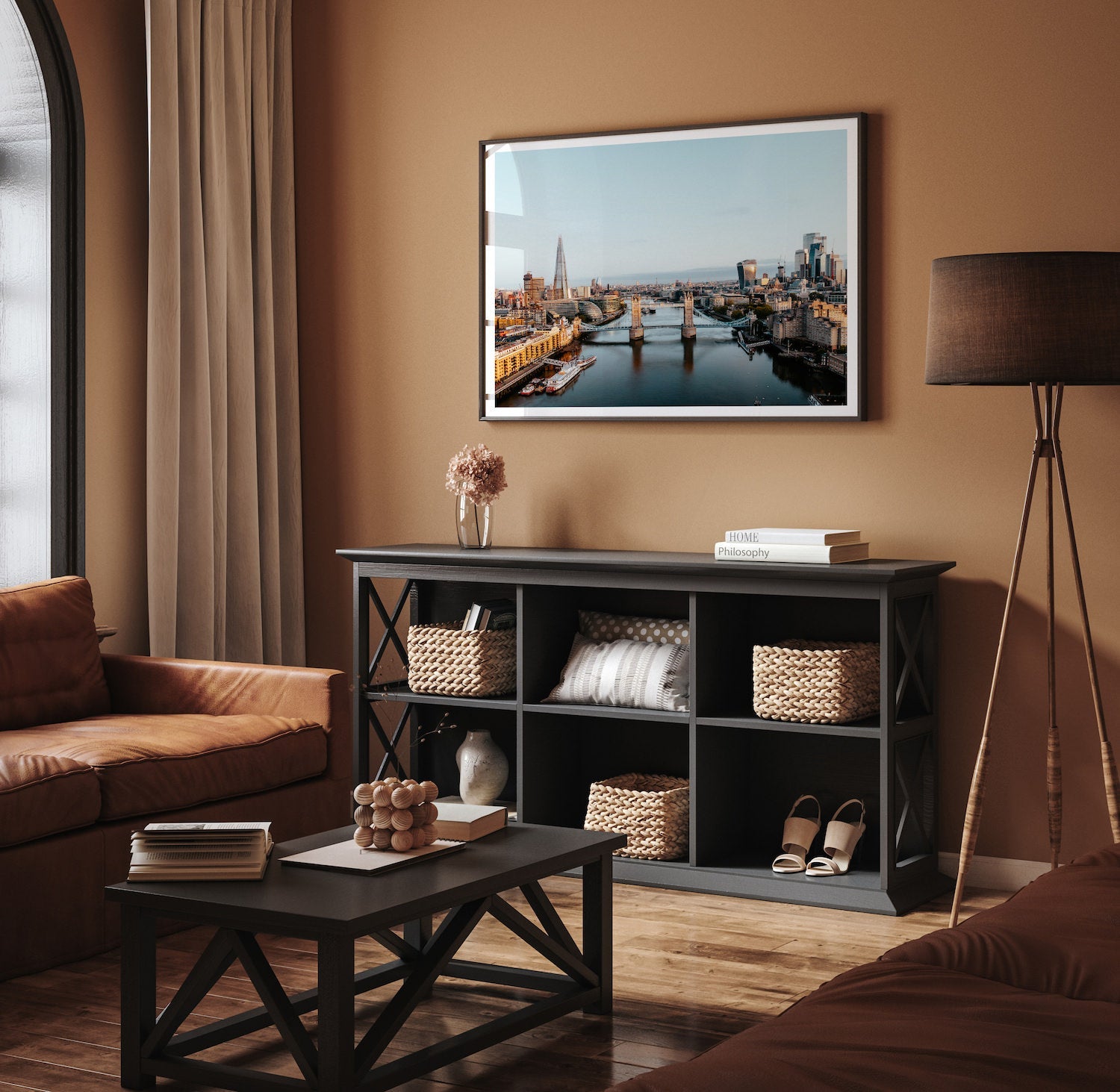 London Skyline II - Peter Yan Studio Framed Photo Print Wall Art