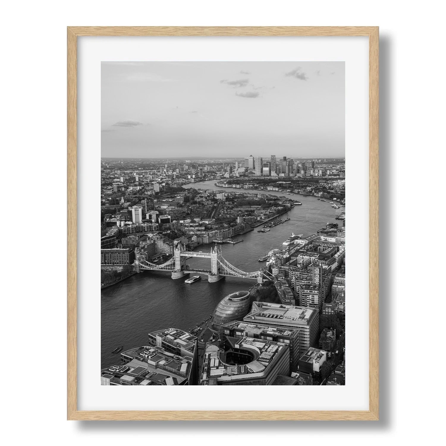 London Sunset in Black & White - Peter Yan Studio