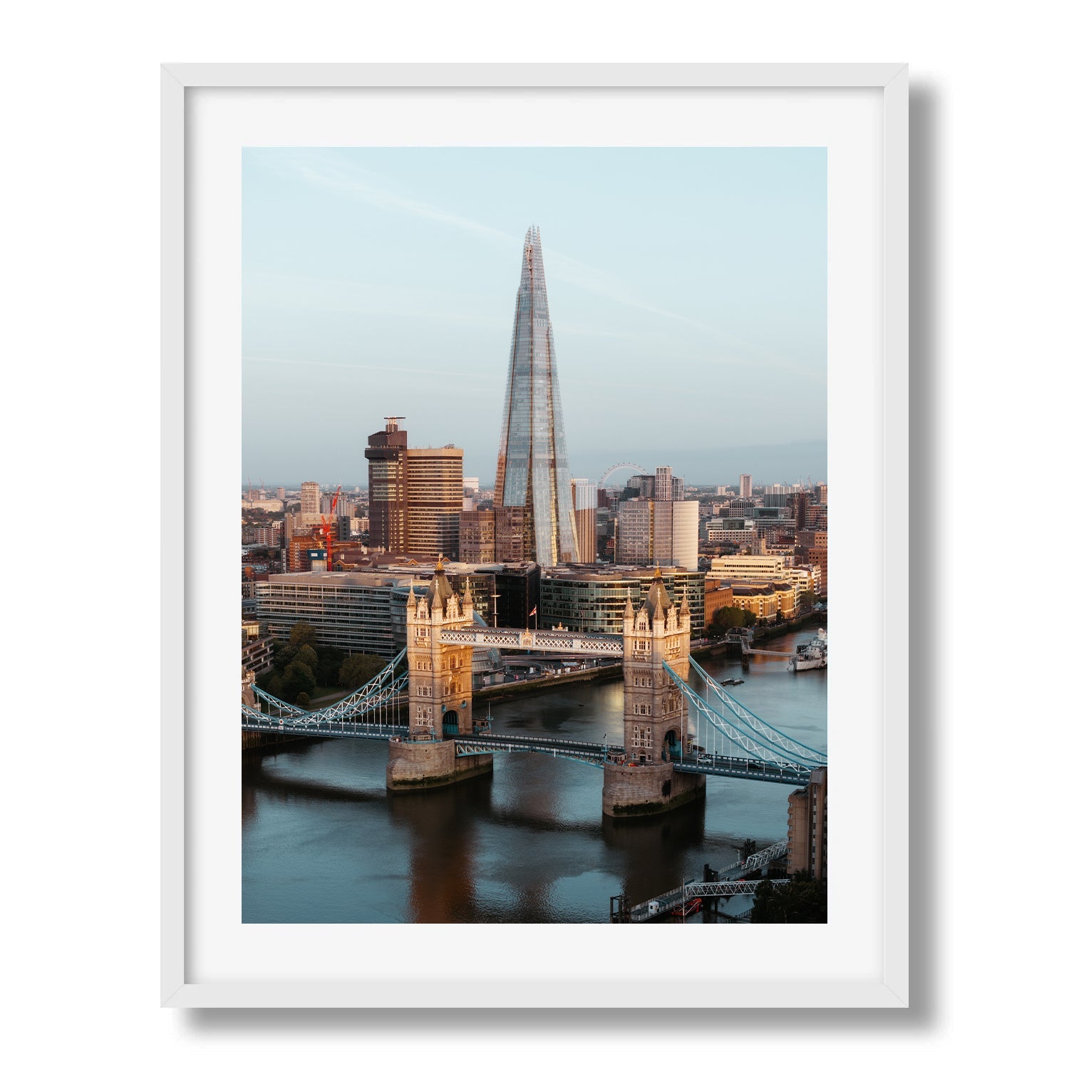 London Tower Bridge II Framed Print - Architecture by Peter Yan Studio