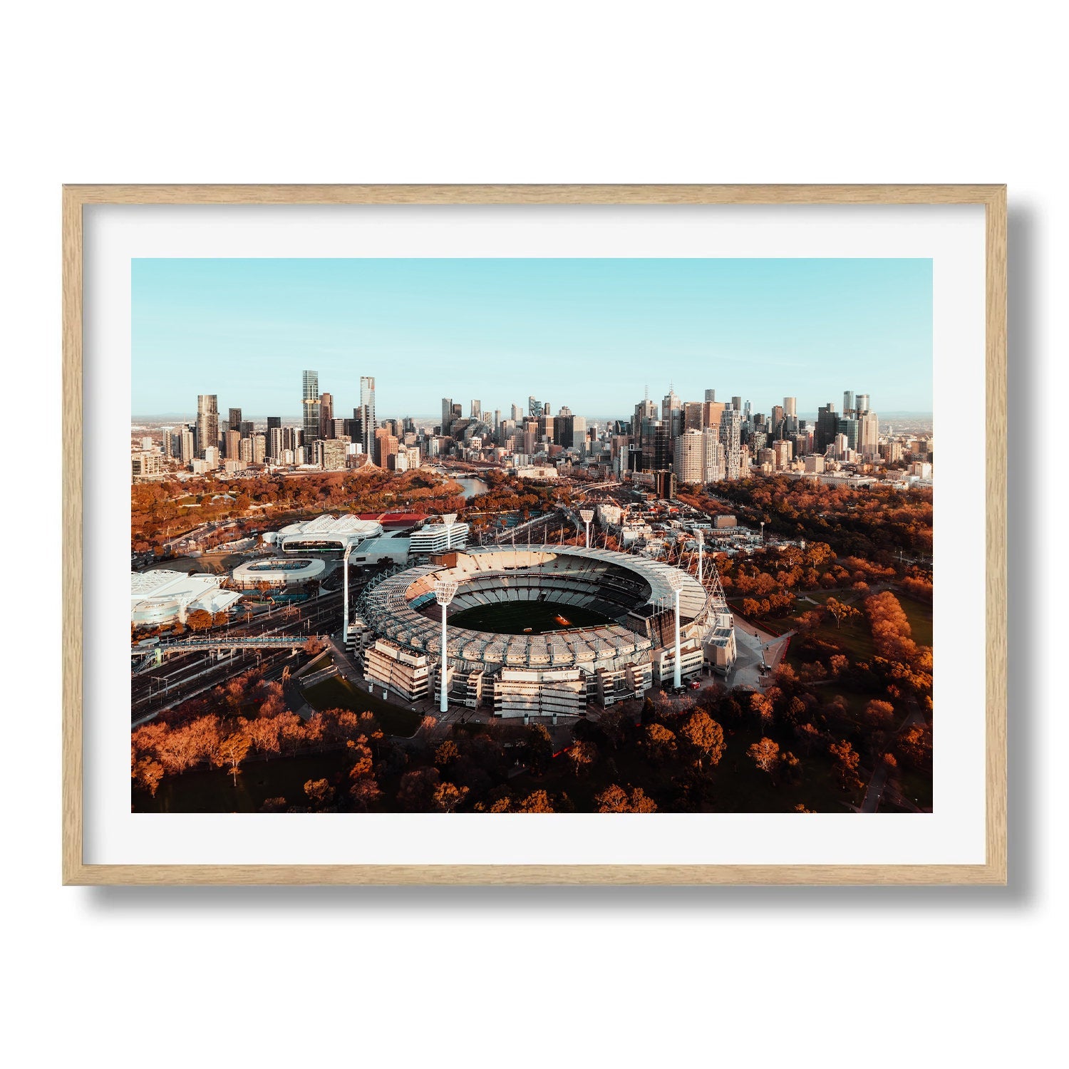 Melbourne Cricket Ground MCG Aerial - Peter Yan Studio