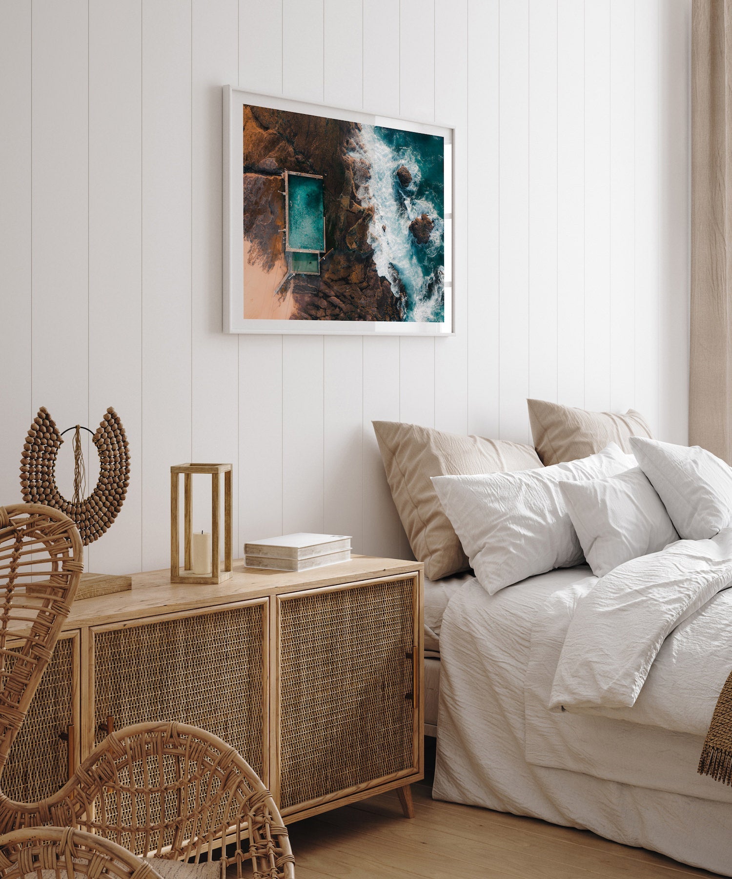 Mona Vale Rock Pool I - Peter Yan Studio Framed Photo Print Wall Art