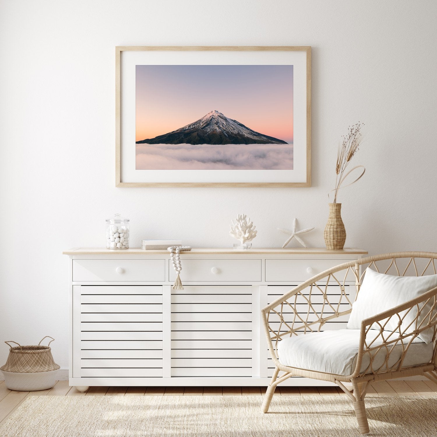 Mt Taranaki Sunrise | Premium Framed Print - Peter Yan Studio