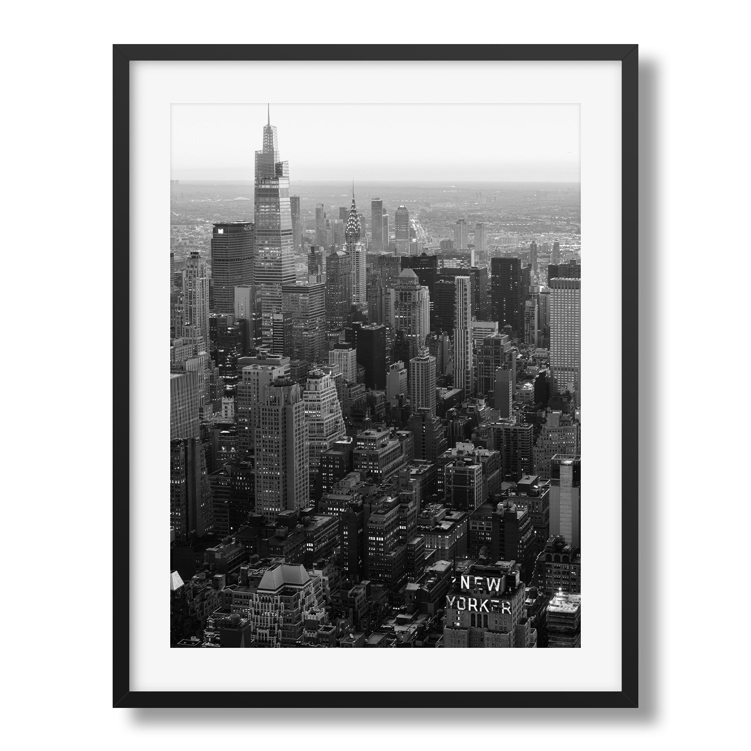 New York City in Black & White Series: I Framed Print - Architecture by Peter Yan Studio