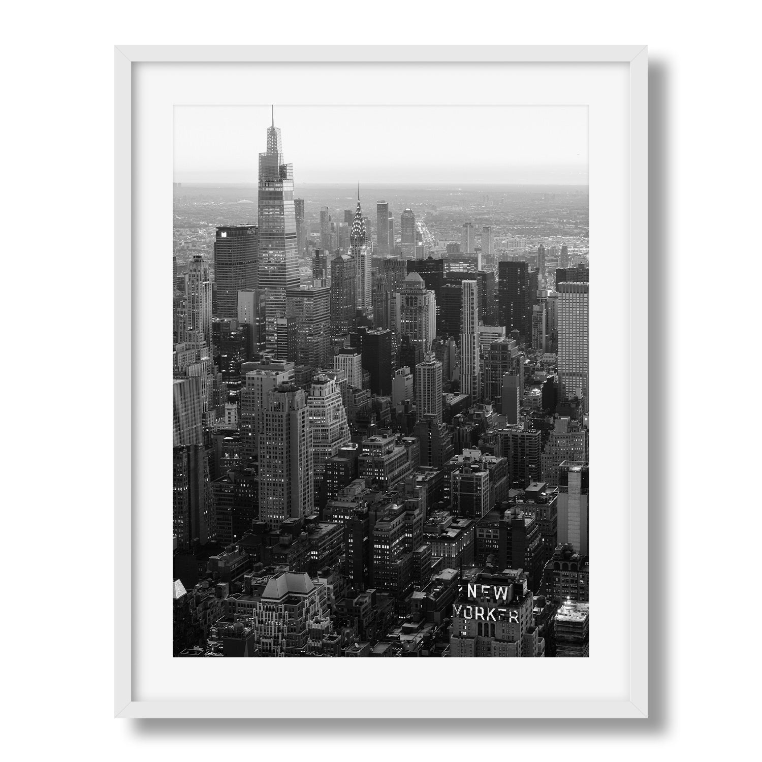 New York City in Black & White Series: I Framed Print - Architecture by Peter Yan Studio