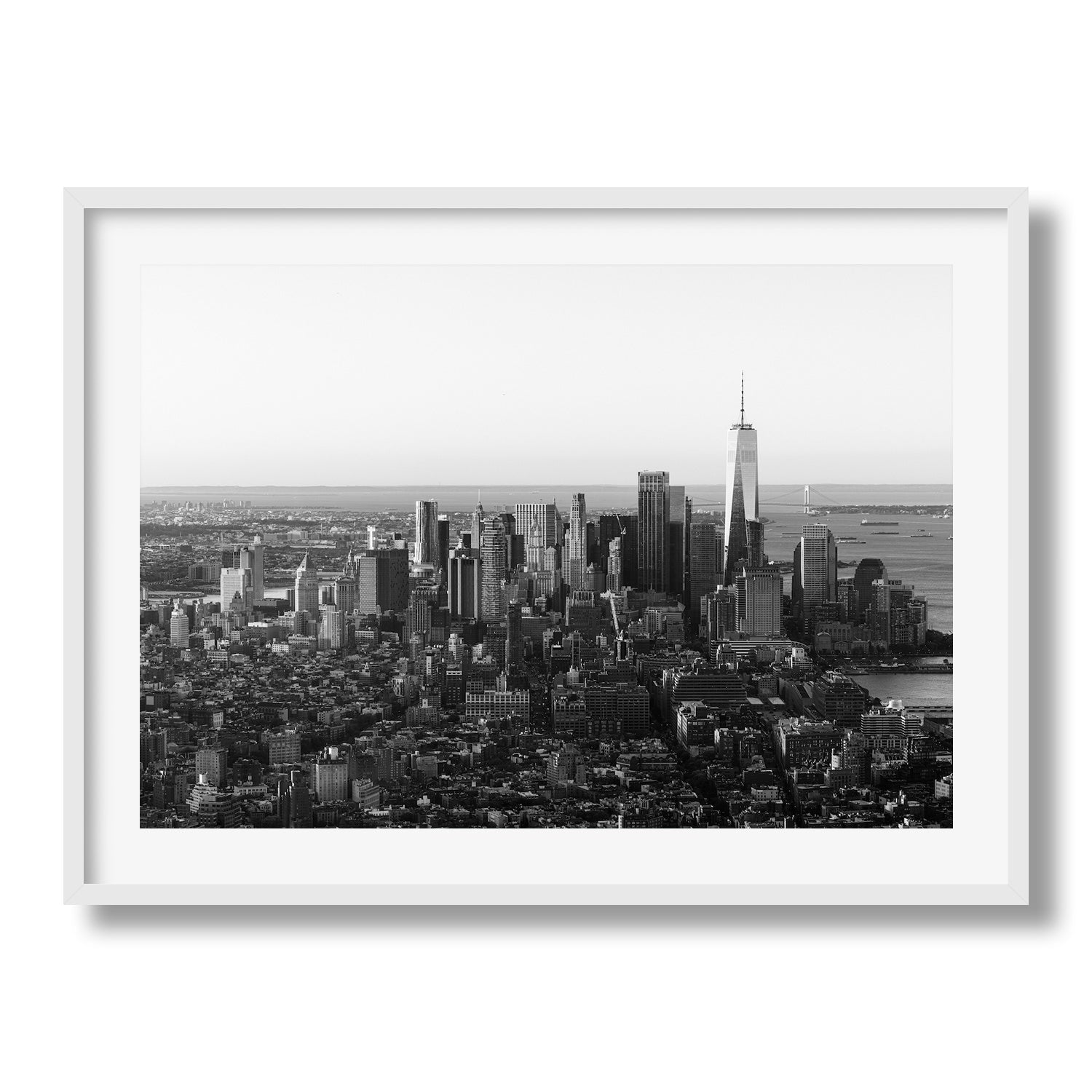 New York City in Black & White Series: II Framed Print - Architecture by Peter Yan Studio