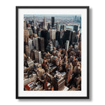 New York City 'Metropolis Melodies' Framed Print - Architecture by Peter Yan Studio