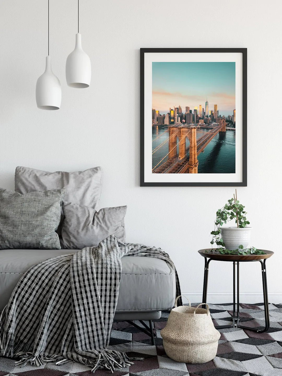 New York, New York - Peter Yan Studio Framed Photo Print Wall Art