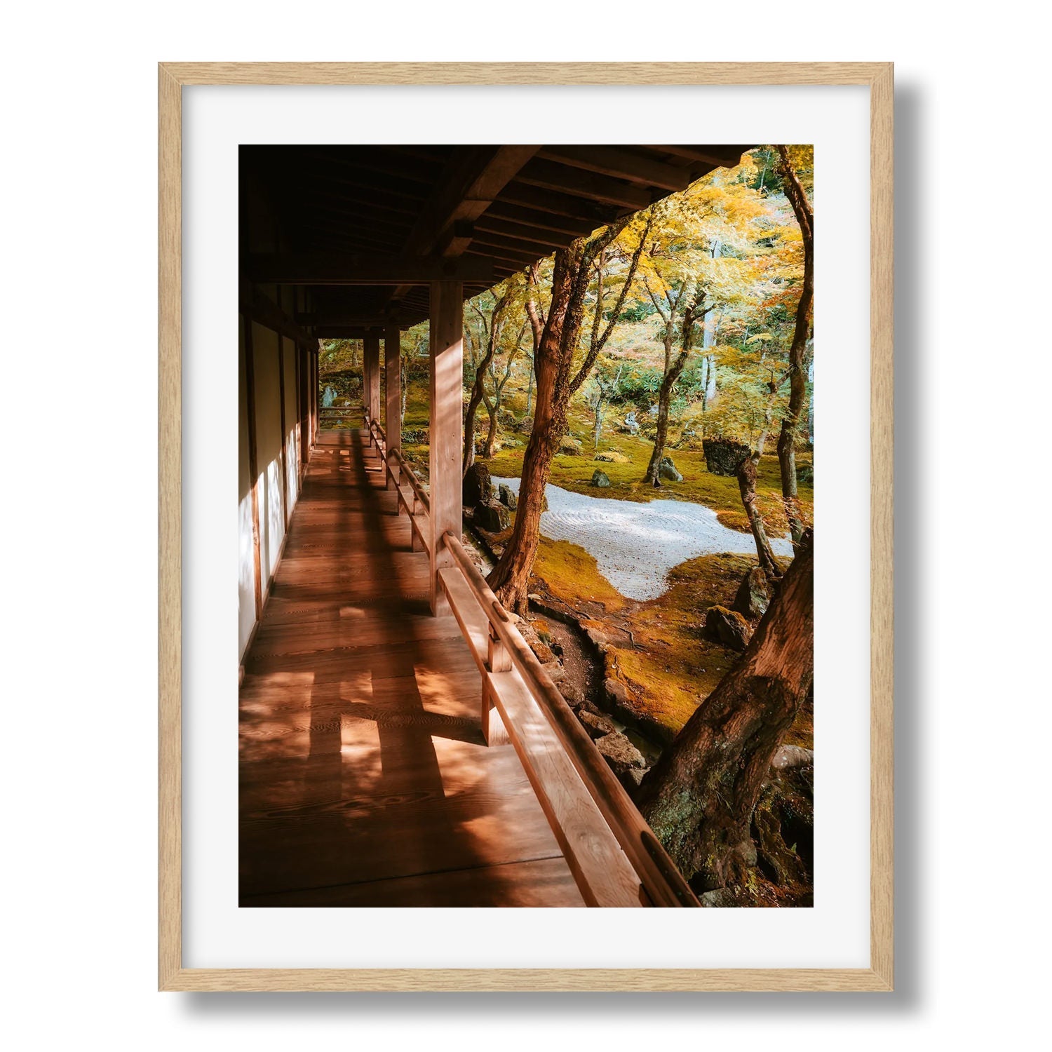 Old Japanese Garden - Peter Yan Studio Framed Photo Print Wall Art
