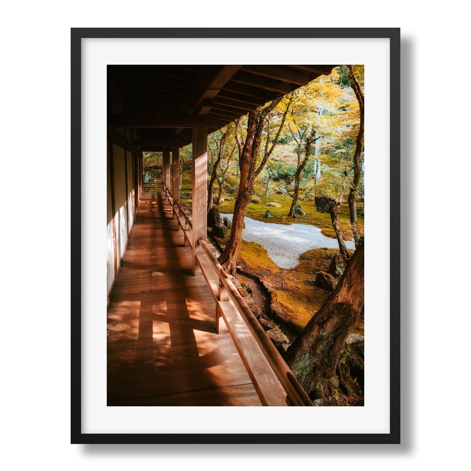 Old Japanese Garden Framed Print - Architecture by Peter Yan Studio