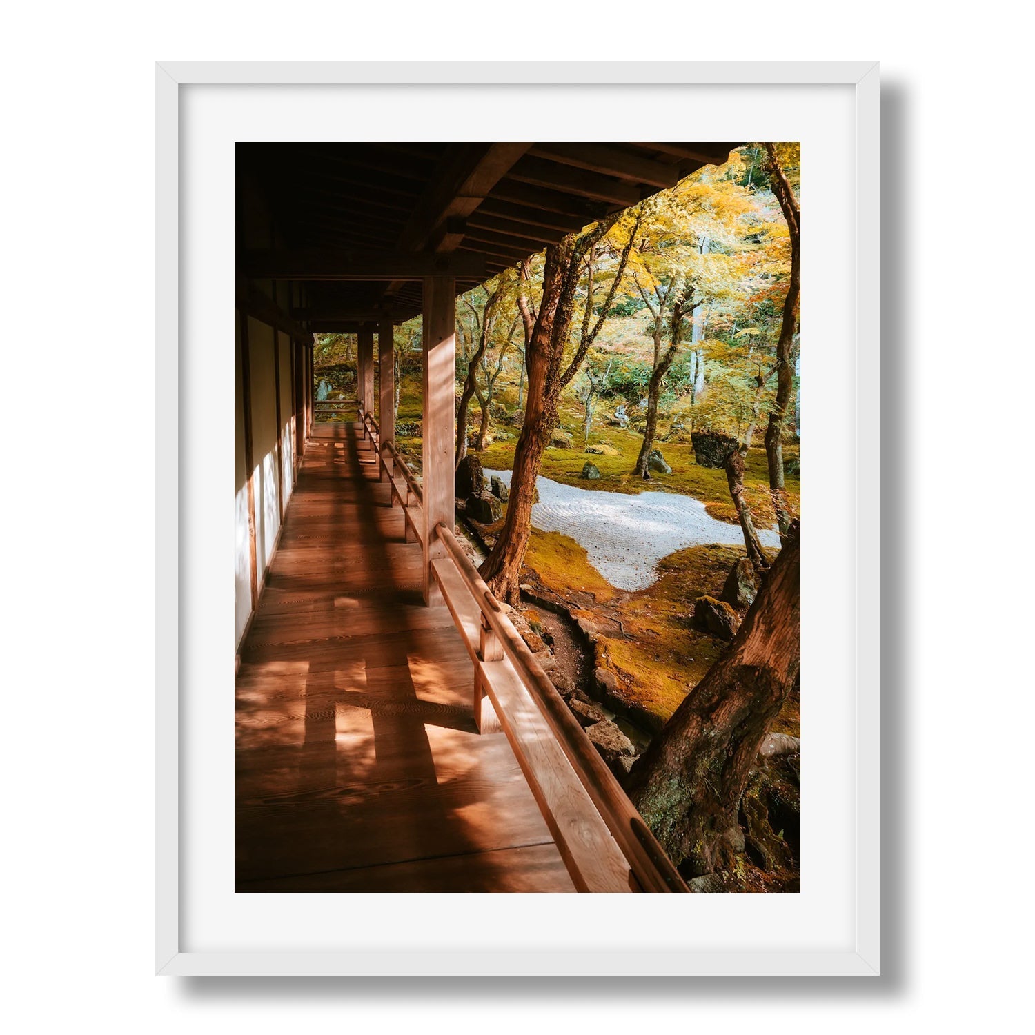 Old Japanese Garden Framed Print - Architecture by Peter Yan Studio