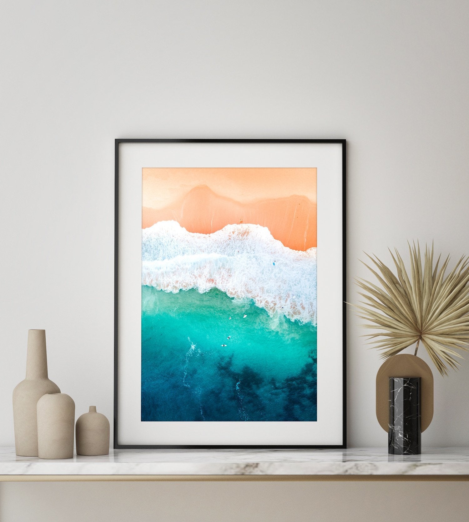Orange and Teal: Ocean | Premium Framed Print - Peter Yan Studio