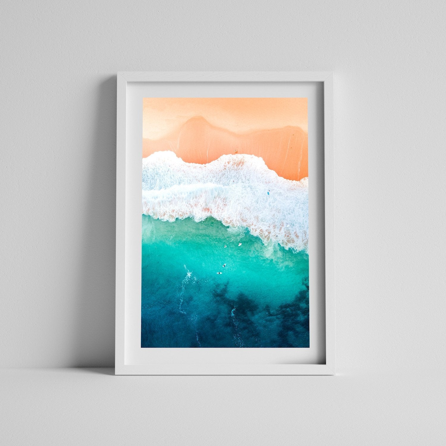 Orange and Teal: Ocean | Premium Framed Print - Peter Yan Studio