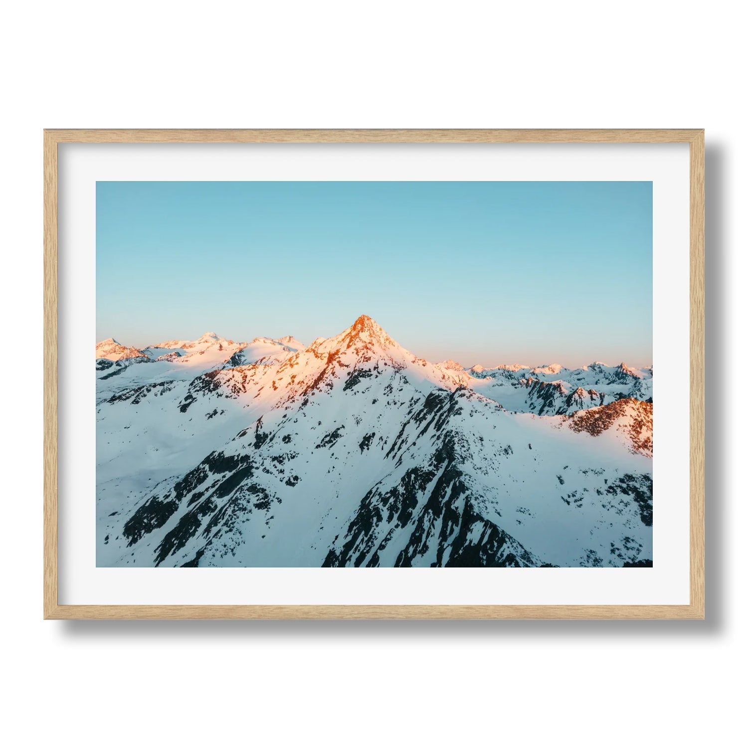 Ötztal Alps At Sunrise I - Peter Yan Studio