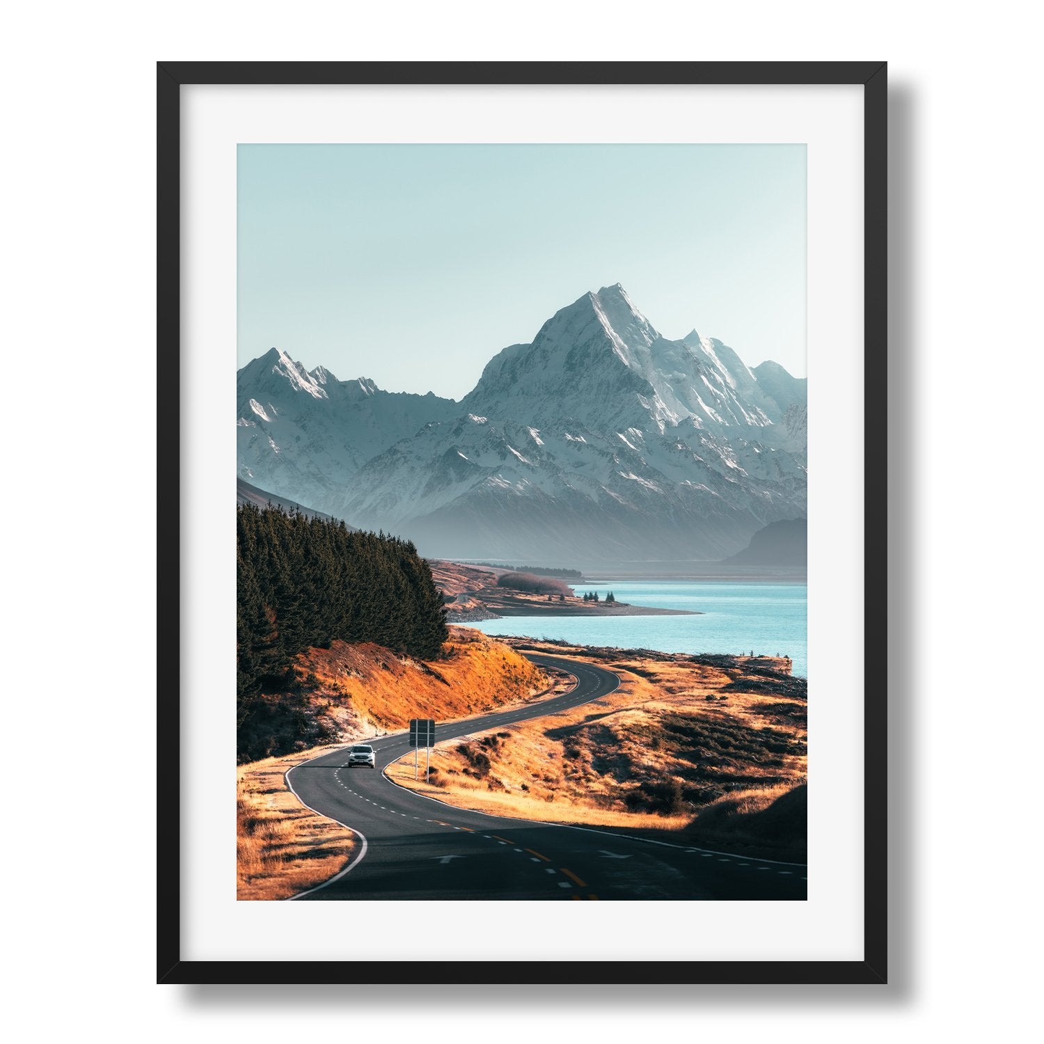 Peter's Lookout, Mt Cook | Premium Framed Print - Peter Yan Studio