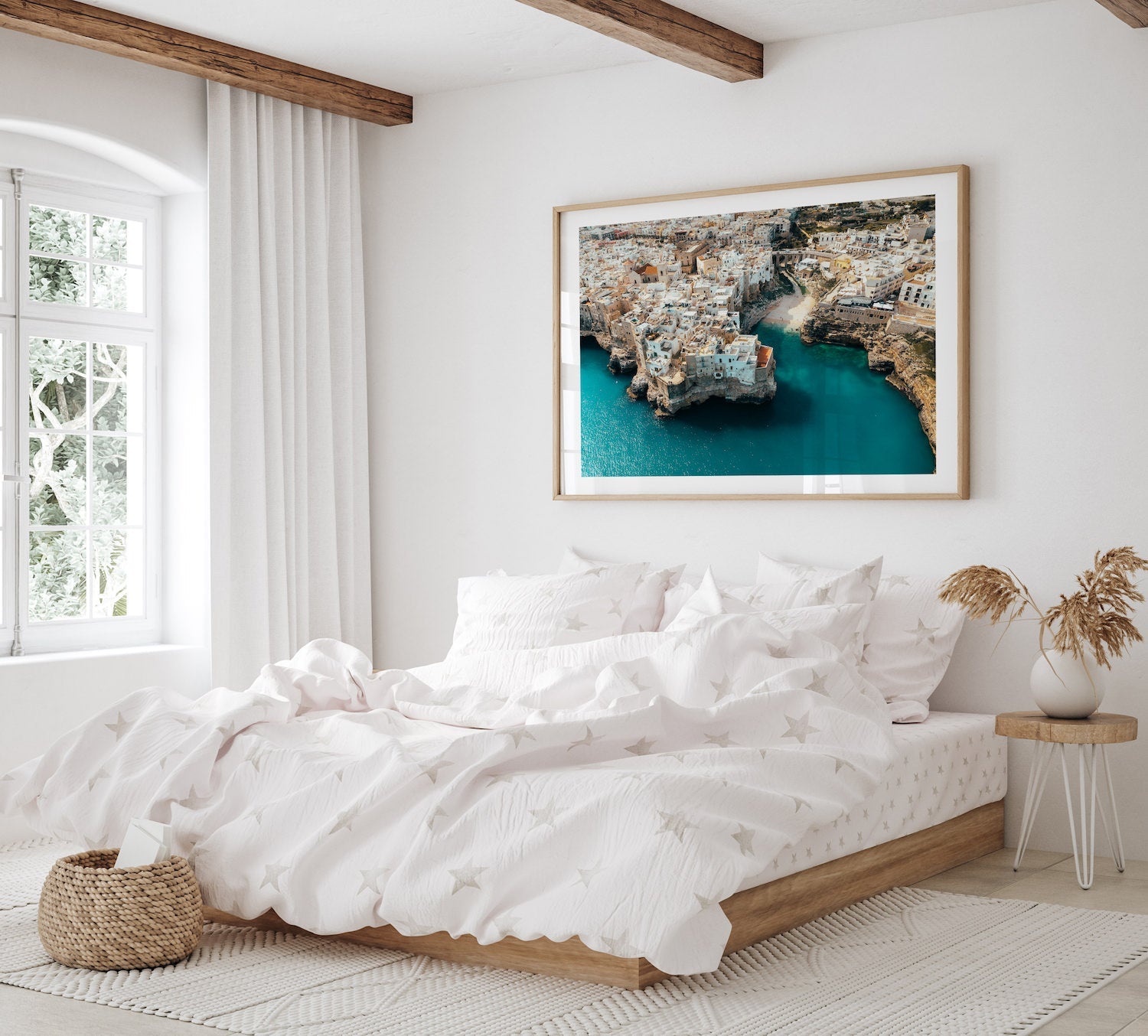 Polignano a Mare Beach, Italy | Premium Framed Print - Peter Yan Studio