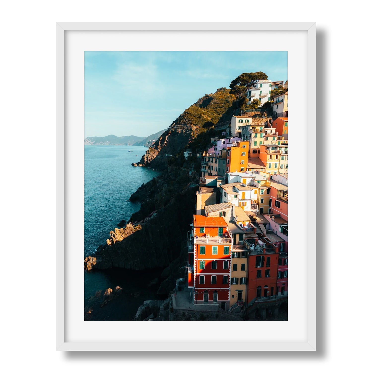 Riomaggiore Sunrise, Cinque Terre II - Peter Yan Studio Framed Photo Print Wall Art