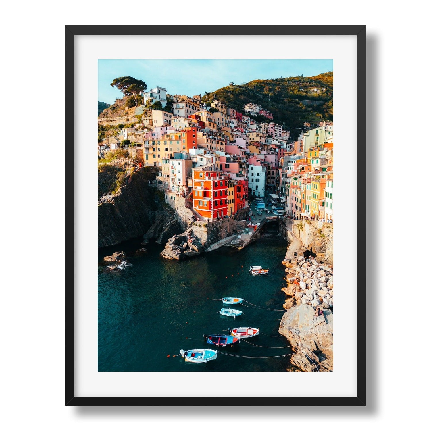 Riomaggiore Sunset, Cinque Terre II - Peter Yan Studio