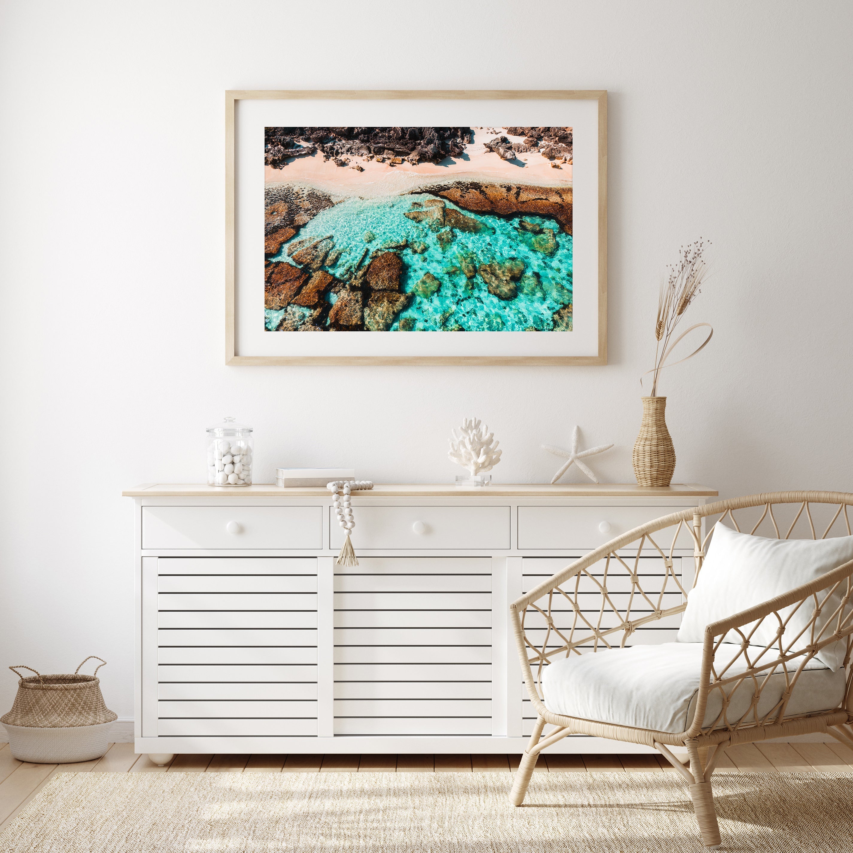 Salmon Bay, Rottnest Island, Western Australia III - Peter Yan Studio Framed Photo Print Wall Art
