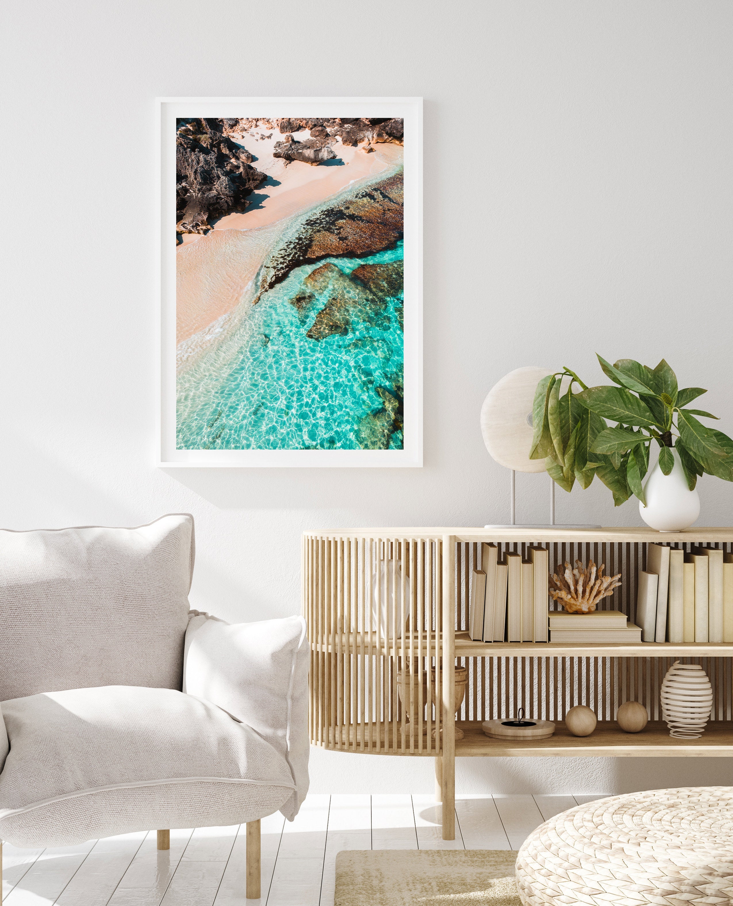 Salmon Bay, Rottnest Island, Western Australia V - Peter Yan Studio Framed Photo Print Wall Art