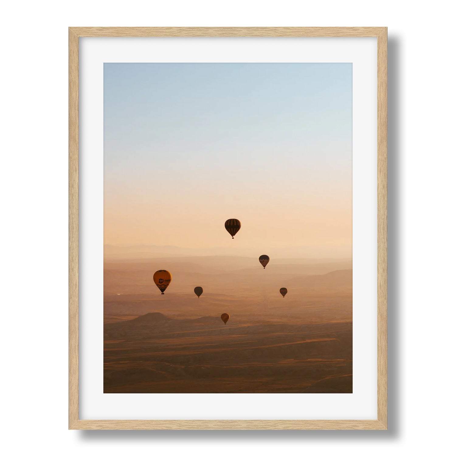 Six Hot Air Balloons Over Cappadocia - Peter Yan Studio