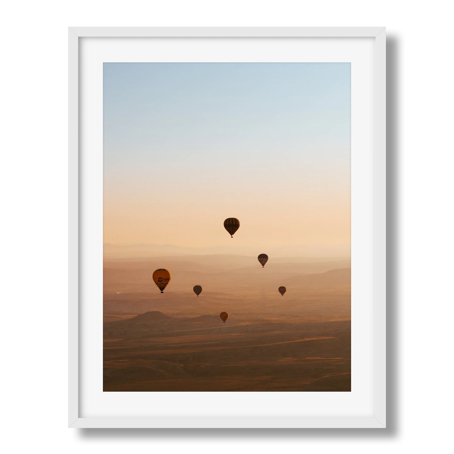 Six Hot Air Balloons Over Cappadocia - Peter Yan Studio