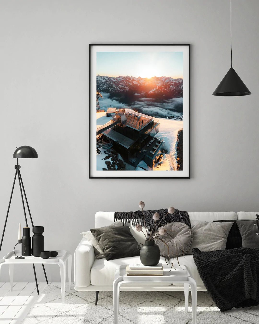 Sölden Ice Q From 007 Spectre I - Peter Yan Studio Framed Photo Print Wall Art
