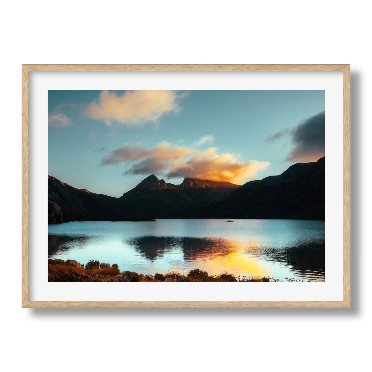Sunset Cloud Over Cradle Mountain - Peter Yan Studio Framed Photo Print Wall Art