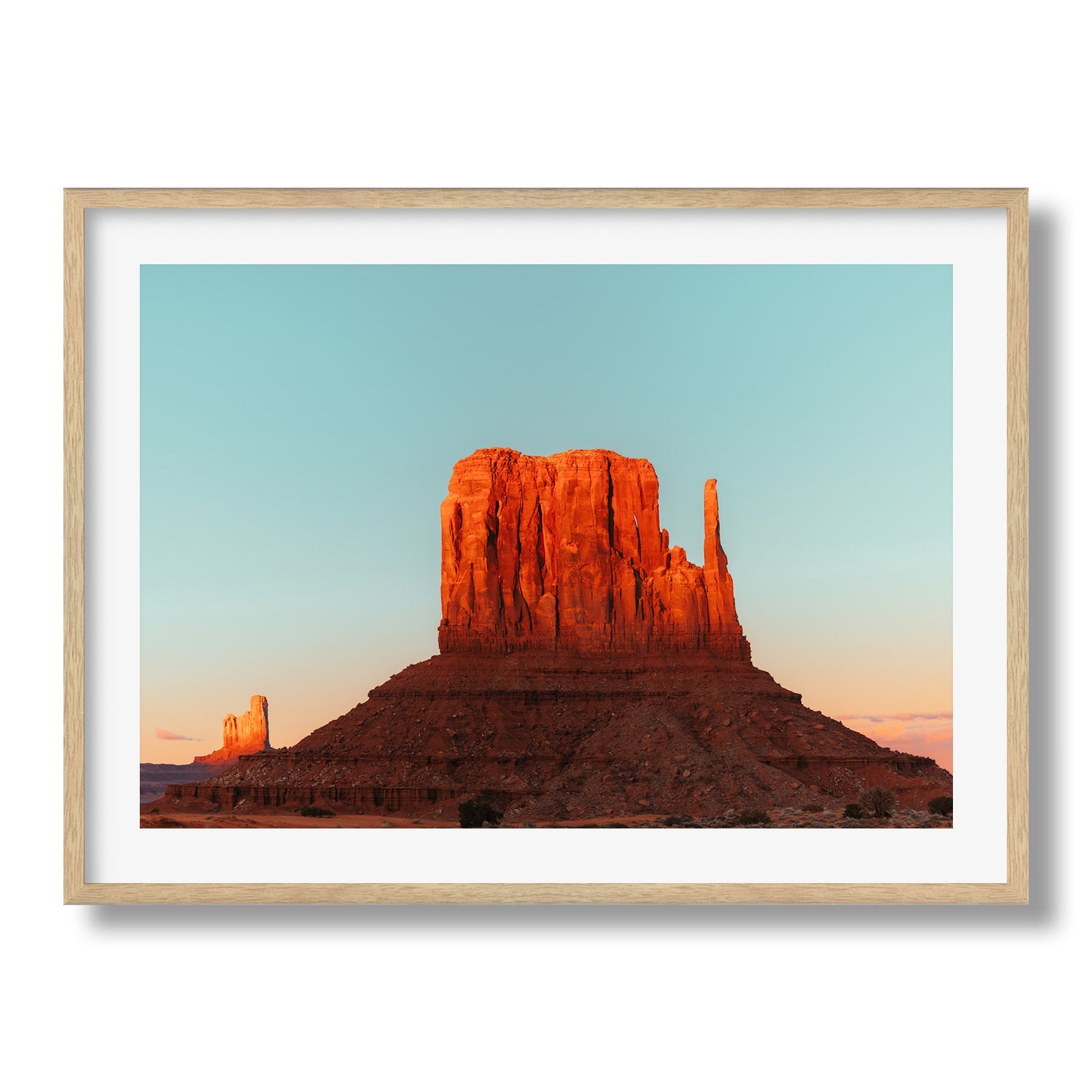 Sunset Over West Mitten Buttes - Peter Yan Studio