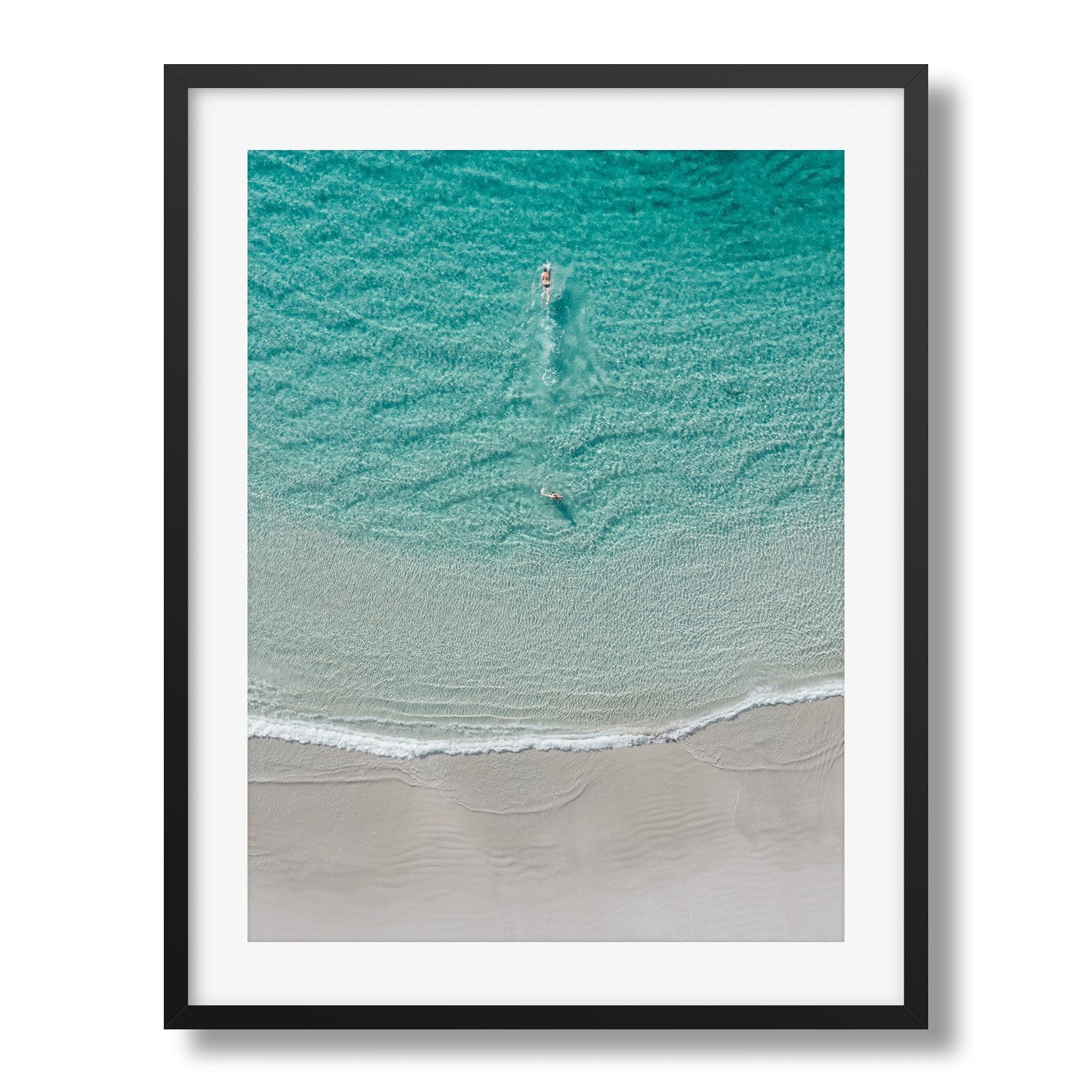 Swimming Away | Premium Framed Print - Peter Yan Studio