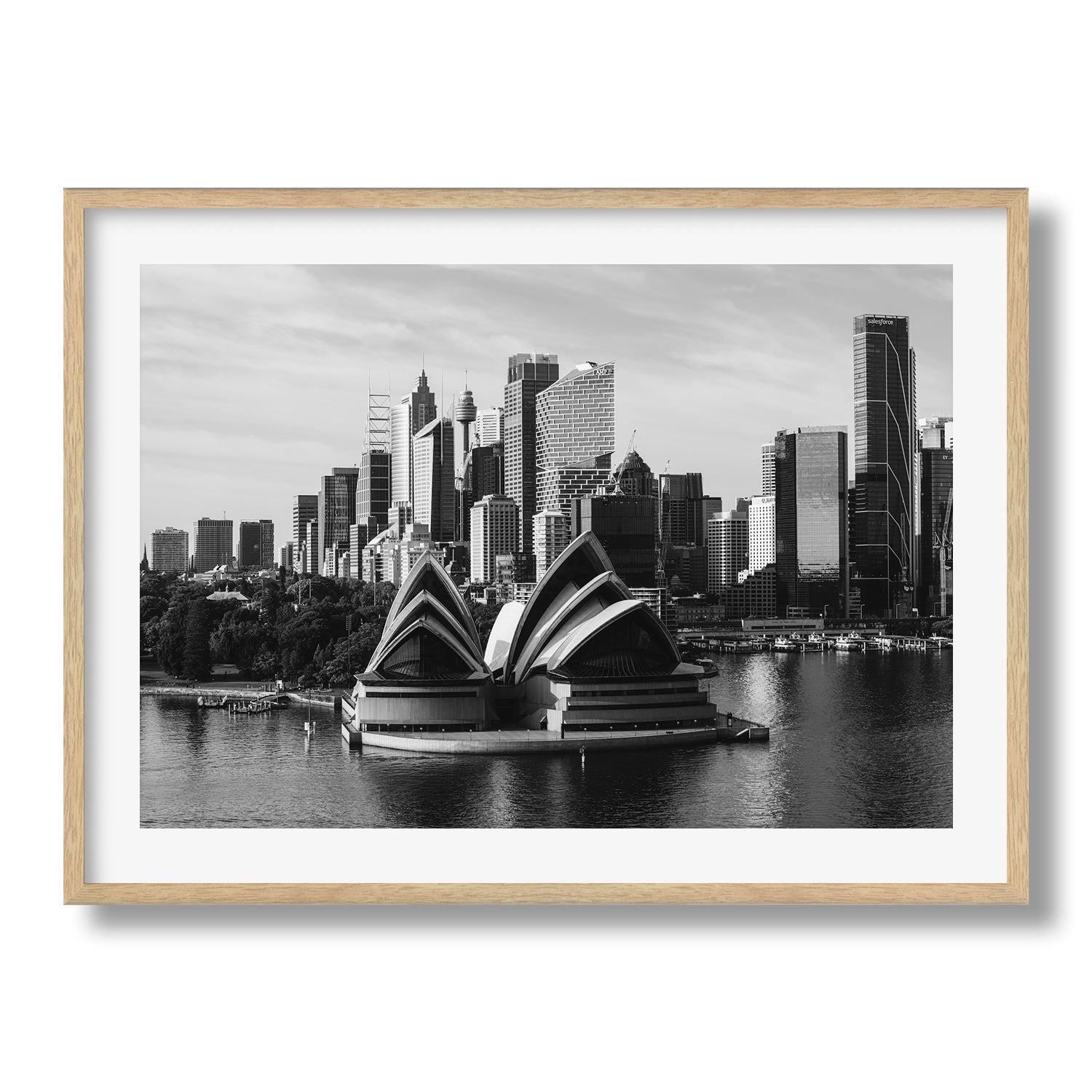 Sydney Behind Opera House II Black & White - Peter Yan Studio