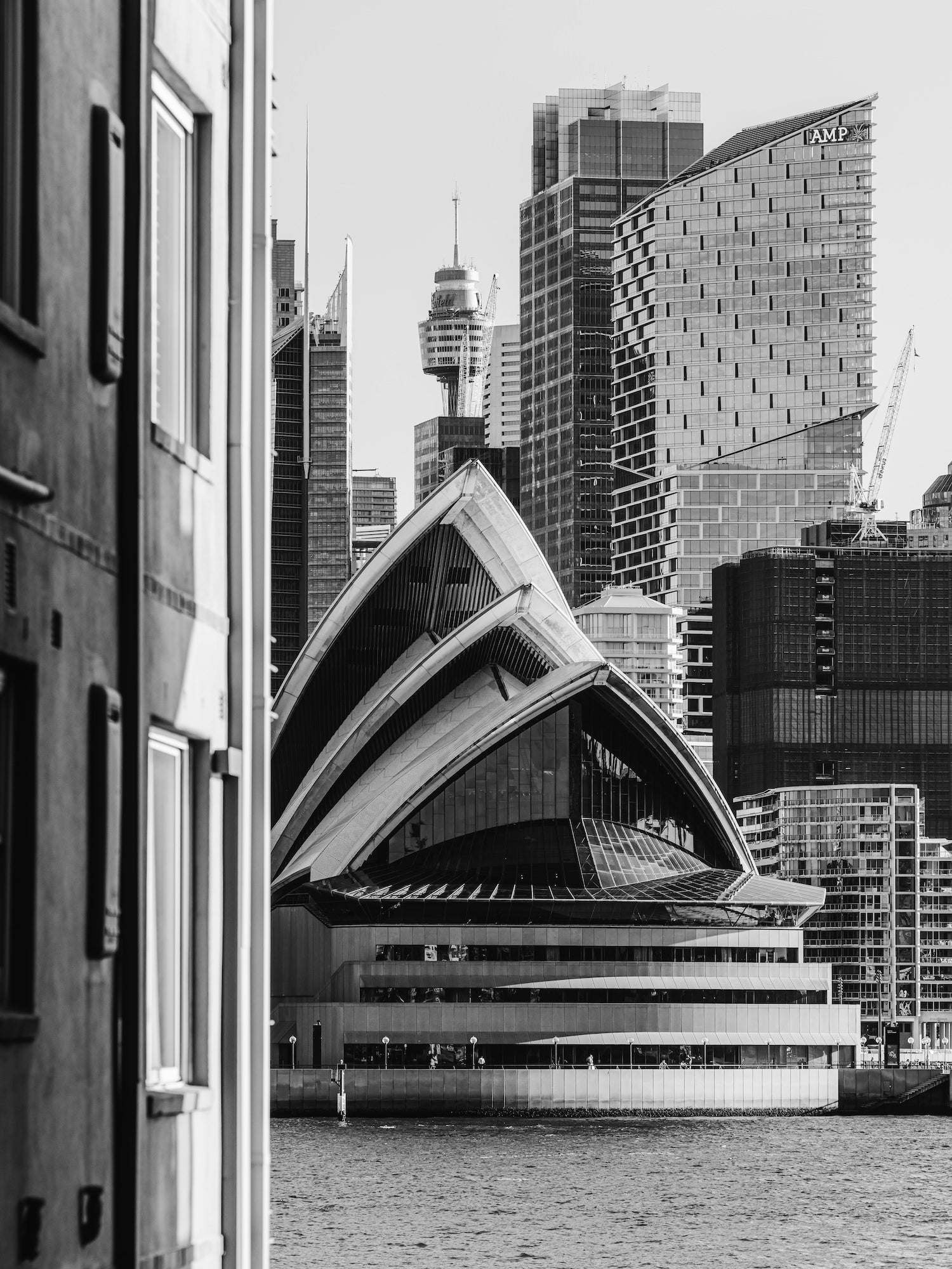 Sydney Opera House 'Hide & Seek' Black & White - Peter Yan Studio