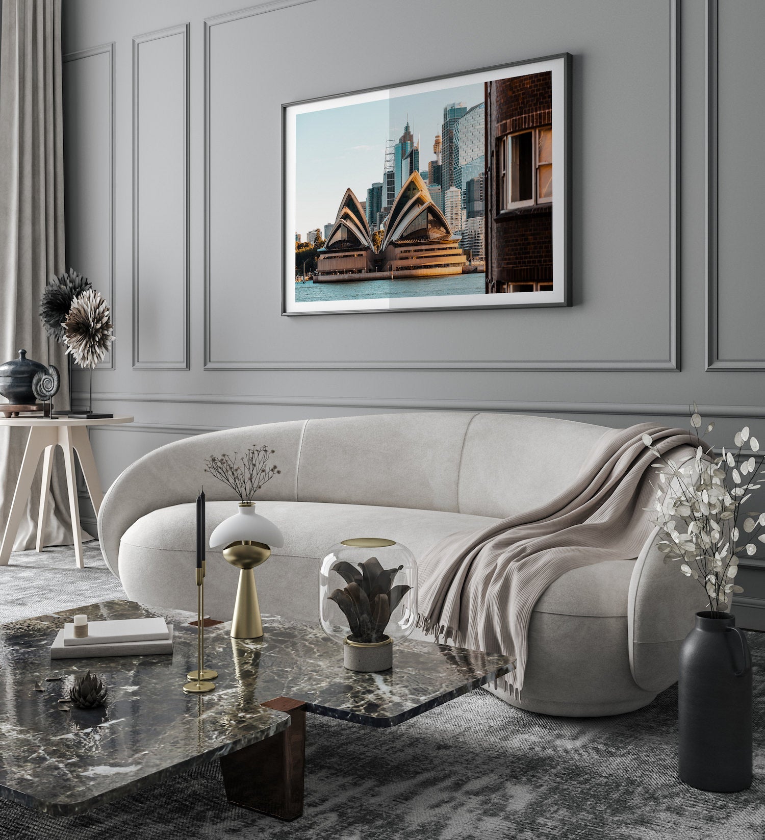 Sydney Opera House 'Hide & Seek' II - Peter Yan Studio Framed Photo Print Wall Art
