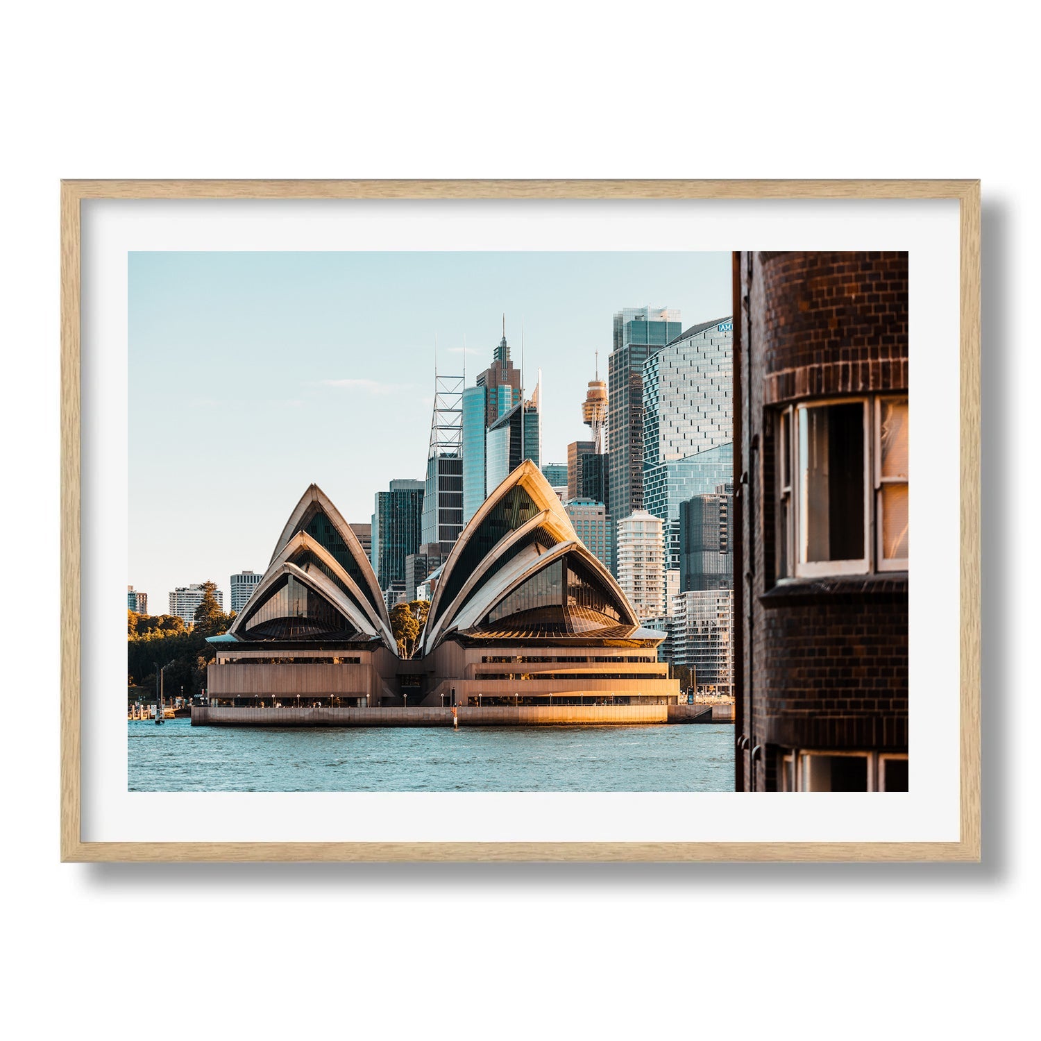 Sydney Opera House 'Hide & Seek' II - Peter Yan Studio Framed Photo Print Wall Art